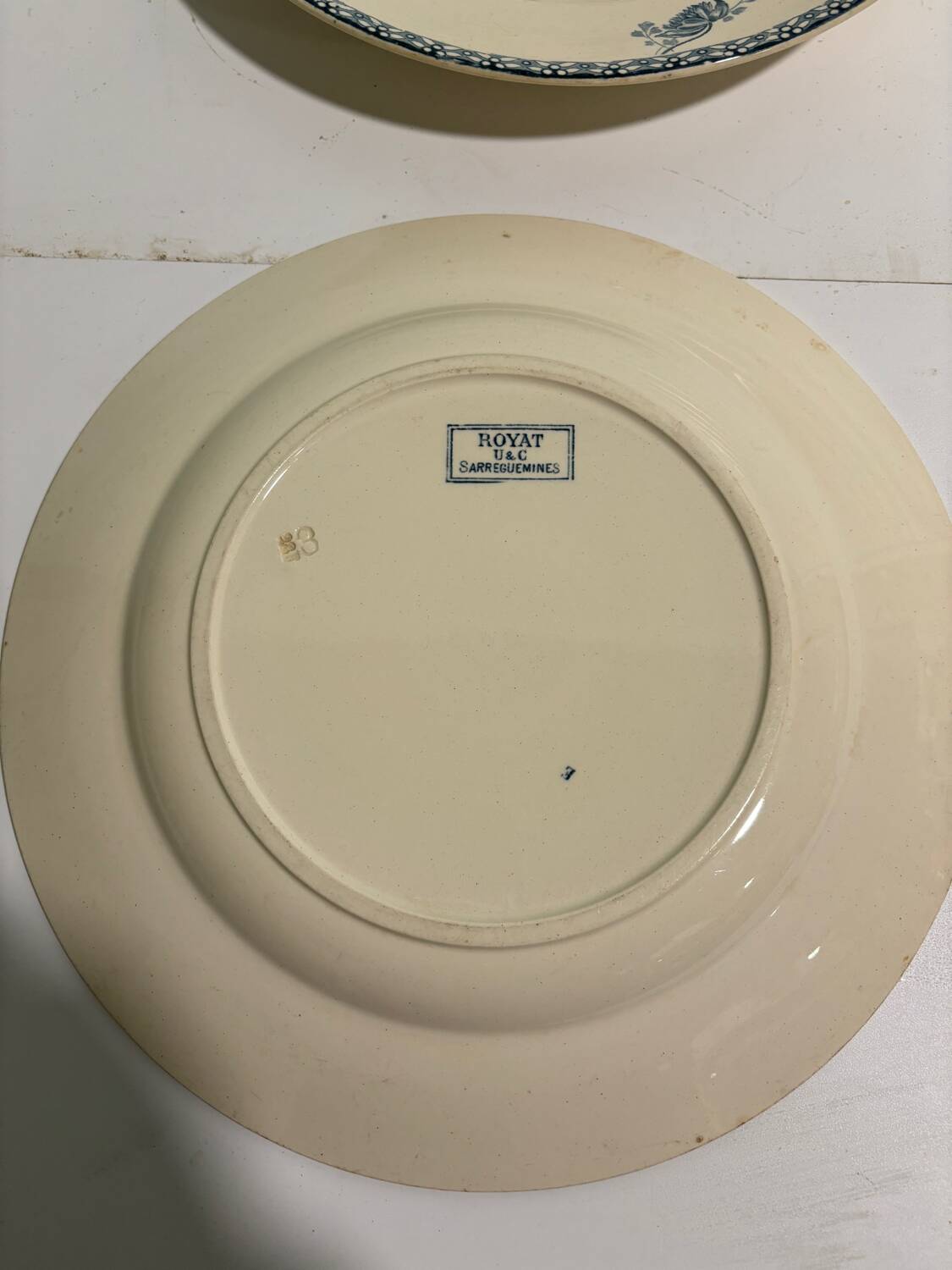 Sarreguemine Royat round dish