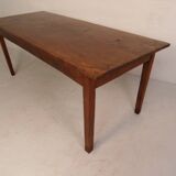 Antique oak French dining table
