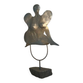 Antonio Misuraca – Sculpture en métal artisanale, Italie, années 1980