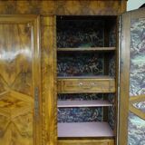 19th century walnut cabinet