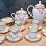 Art Nouveau café service Limoges BRP Bernardaud and Raynaud