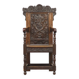 Fauteuil Wainscott anglais du XVIIIe siècle.