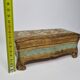Florentine jewelry box, on gilded wooden feet made in Italy