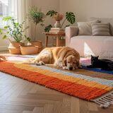 Traditional wool rug Morocco 2.5 x 1.5 m