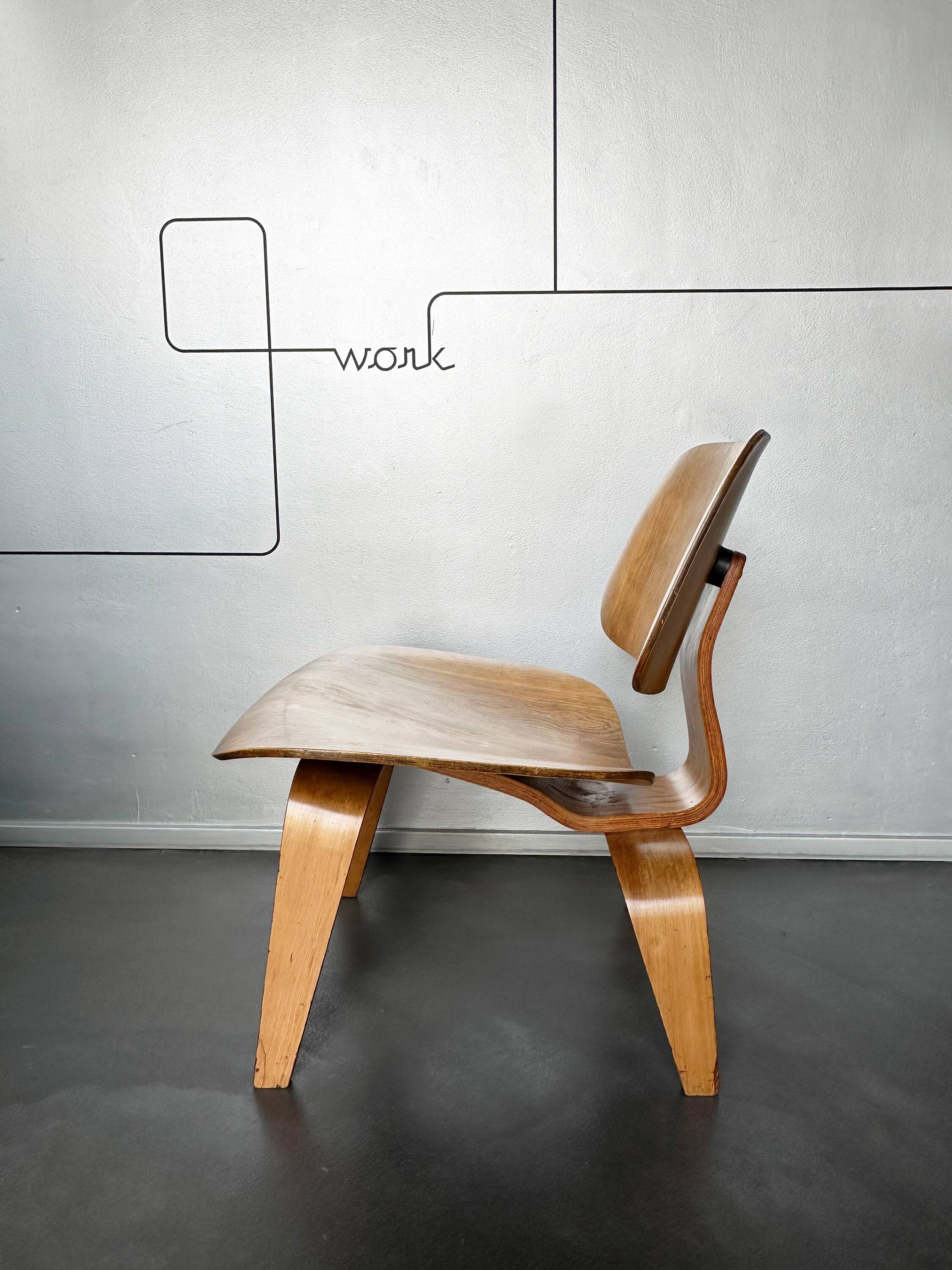 LCW lounge chair by Charles & Ray Eames, Herman Miller / Evans, 1940s