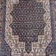 Tapis ancien de tribu persan Sennebafe