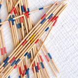 Jeu de mikado, années 1980