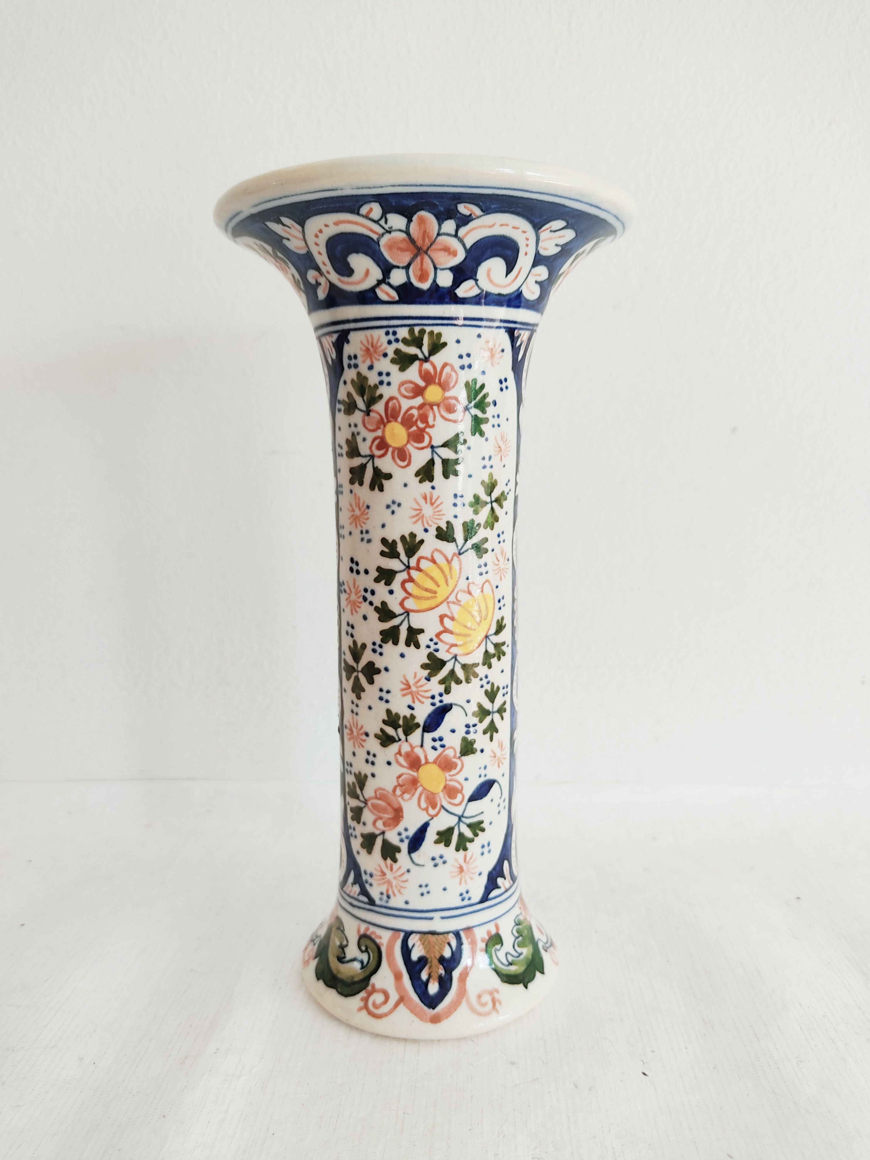 Vase bfk boch brothers keramis decoration flowers