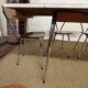 Ensemble table et chaises en formica Tublac 1970