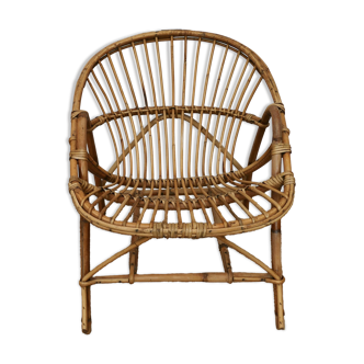 Fauteuil en rotin