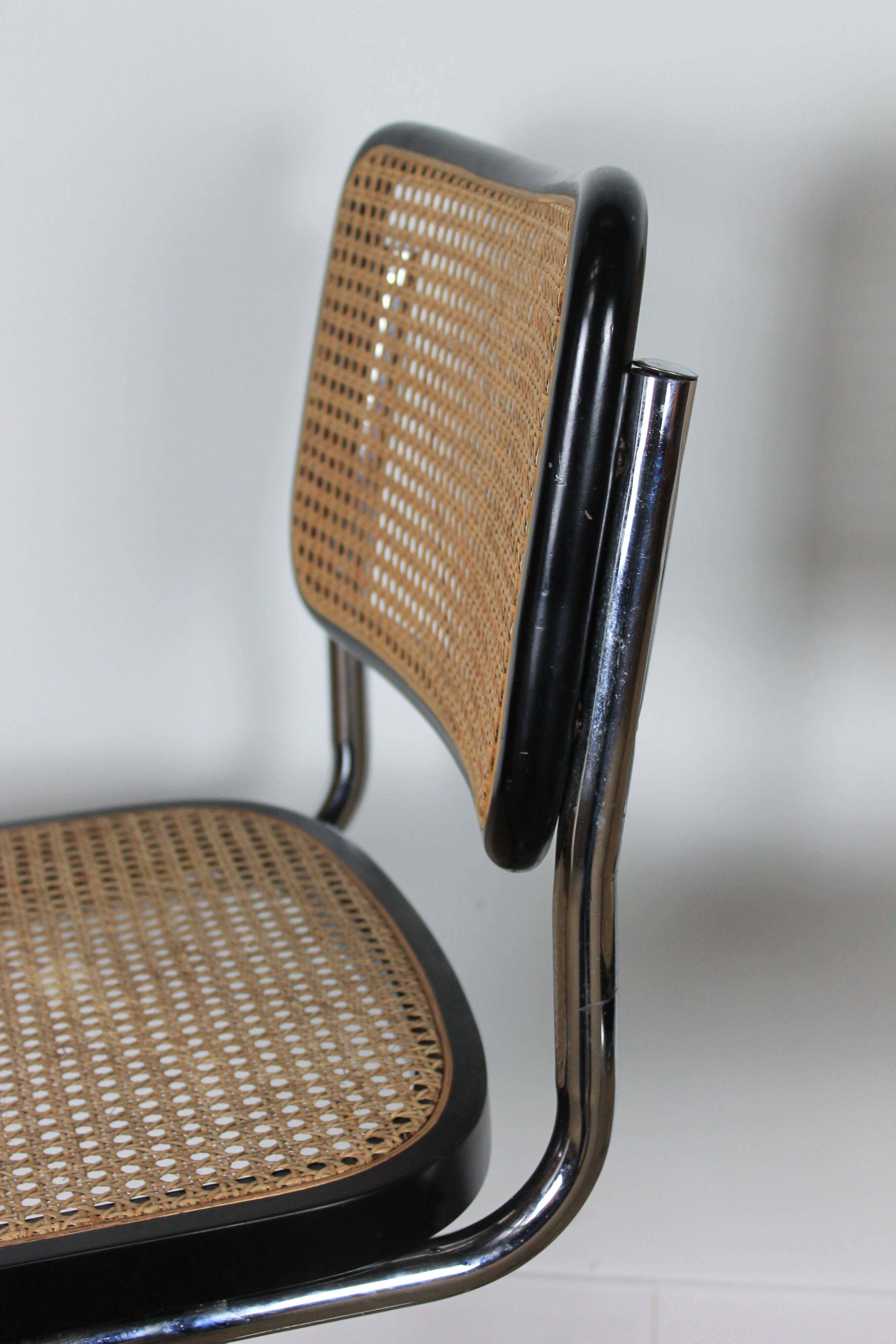 Pair of Marcel Breuer B32 chairs