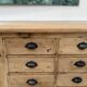 Trade cabinet with 18 drawers from 1900