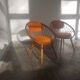 Une paire de fauteuils de cercle vintage par Yngve Ekstrom