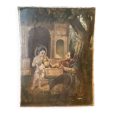 Indian painting circa 1950