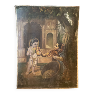 Indian painting circa 1950
