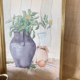 Still life under glass