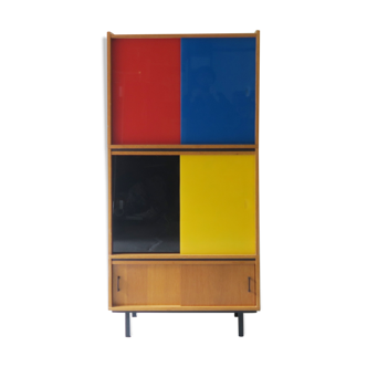 Vintage library of the 60s