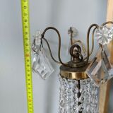 Balloon chandelier with tassels