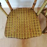 Pair of rattan chairs 3 colors 1920