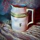 Vienna Porcelain Milk Jug | Hand-Painted Flowers | 19th Century