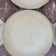 Set of 12 plates dessert gres