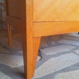 Scandinavian chest of drawers feet compass