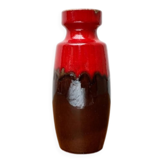 Mid-Century Fat Lava vase in ceramic WGP by Scheurich, West Germany, 1960s.