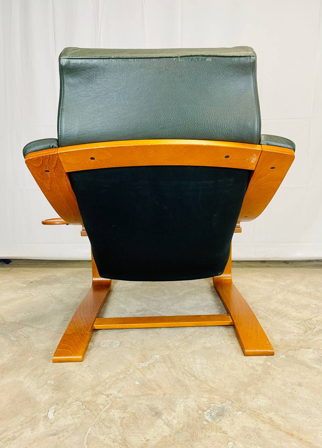 Kroken armchair and footstool by Nelo Möbel Sweden.