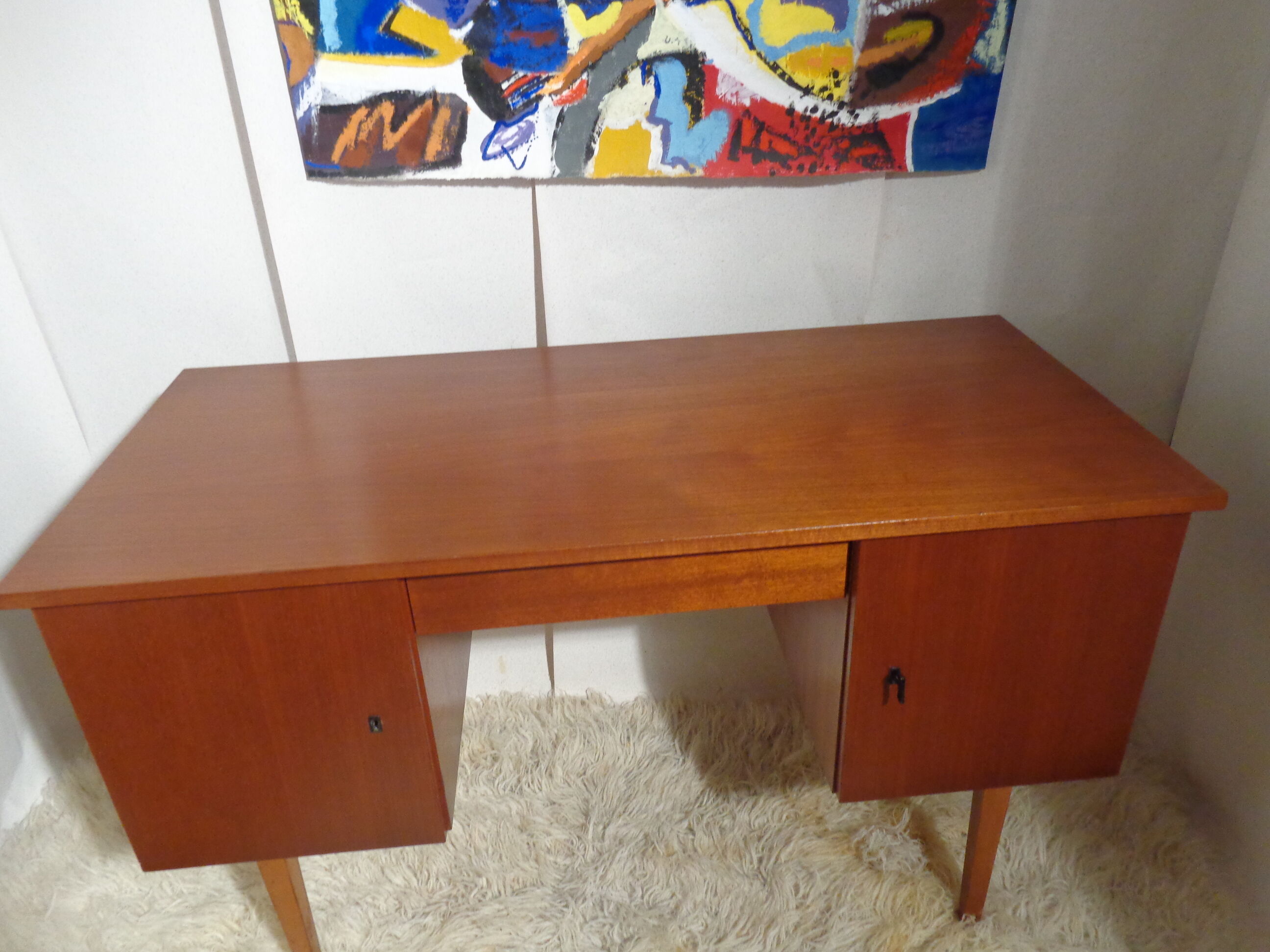 Vintage office from the 60s teak