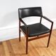 Vintage Scandinavian armchair in rosewood by Erik Worts, 1960.