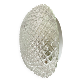 Small wall light ceiling light thick glass 1970 1980 LAMP-7419