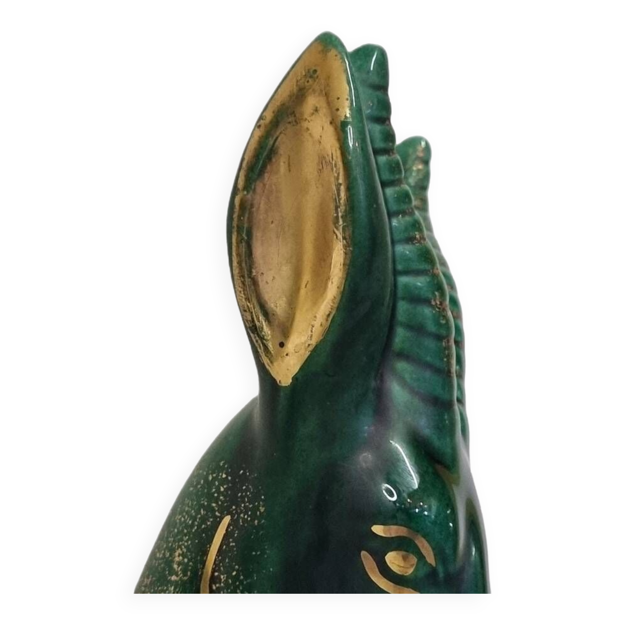French Ceramic Art Deco Sculpture Of Ch. Lemanceau, 1930s