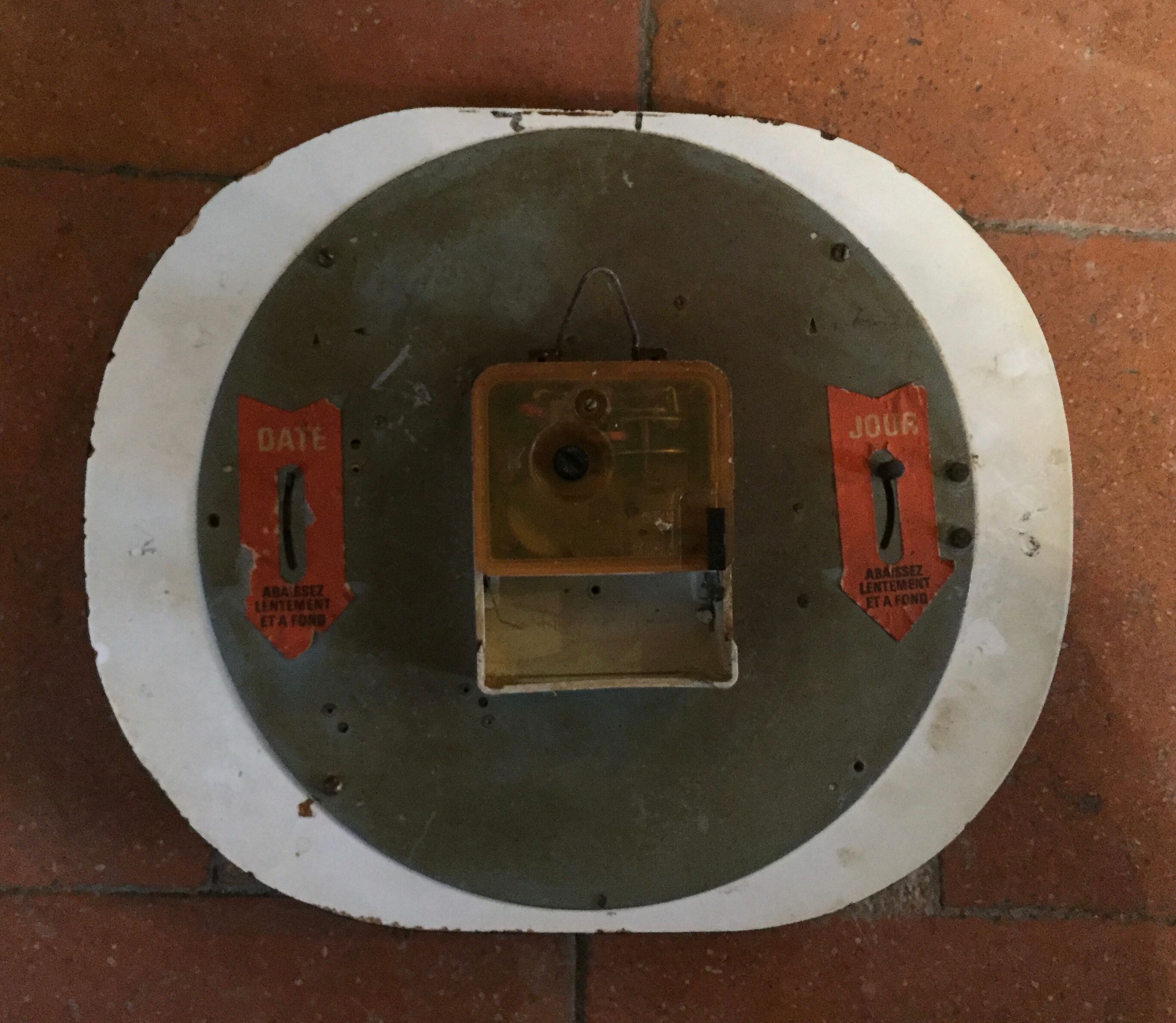 Pendulum in formica "Kiplé", 60 years