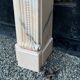 Louis XVI Style Fireplace in Pink Marble Circa 1980