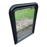 Louis Philippe mirror black stained mirror