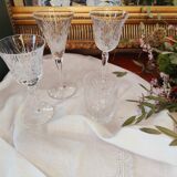 Flûte en cristal taillé