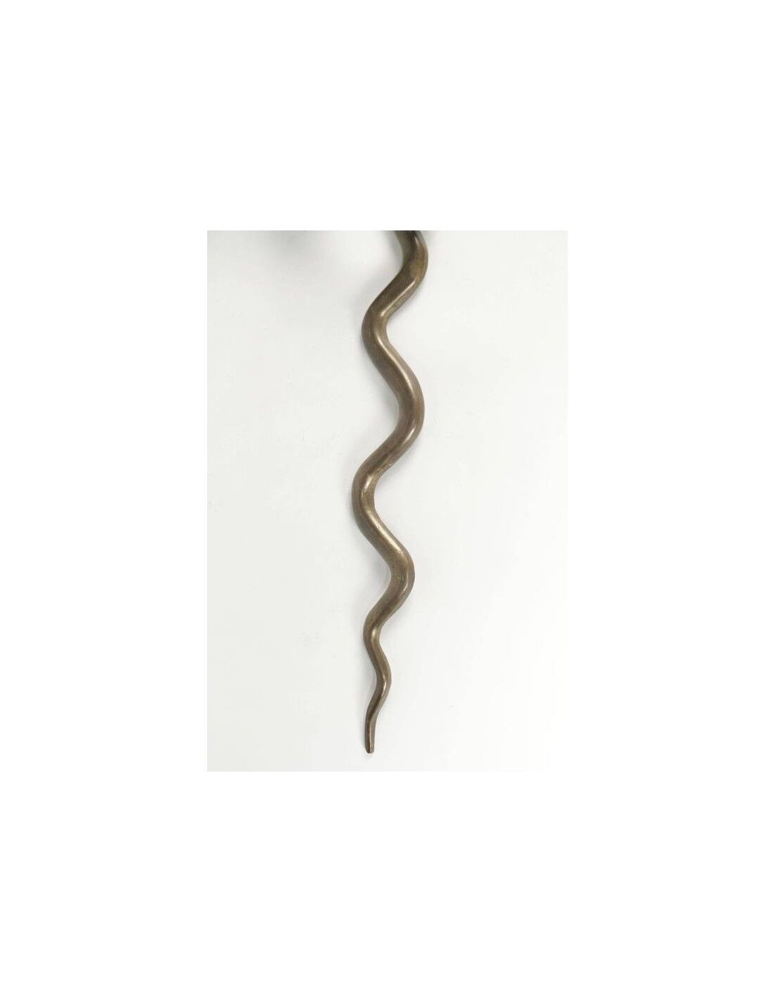 Cobra wall sconce in bronze, 1960s