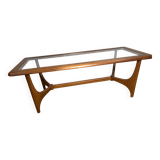 Table basse rétro vintage en teck du milieu du siècle par GPlan 1960