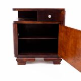 Art Deco bedside tables from the 50s, Poland.