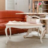 Old wooden pedestal table