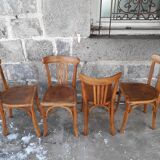 Set of four Luterma bistro chairs