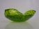 Green Sommerso Murano Glass Ashtray, Italy, 1960s