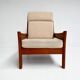 Set of men's and women's armchairs by Dyrlund (2 chairs), 1960s
