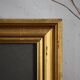 Gilded wood glazed photo frame