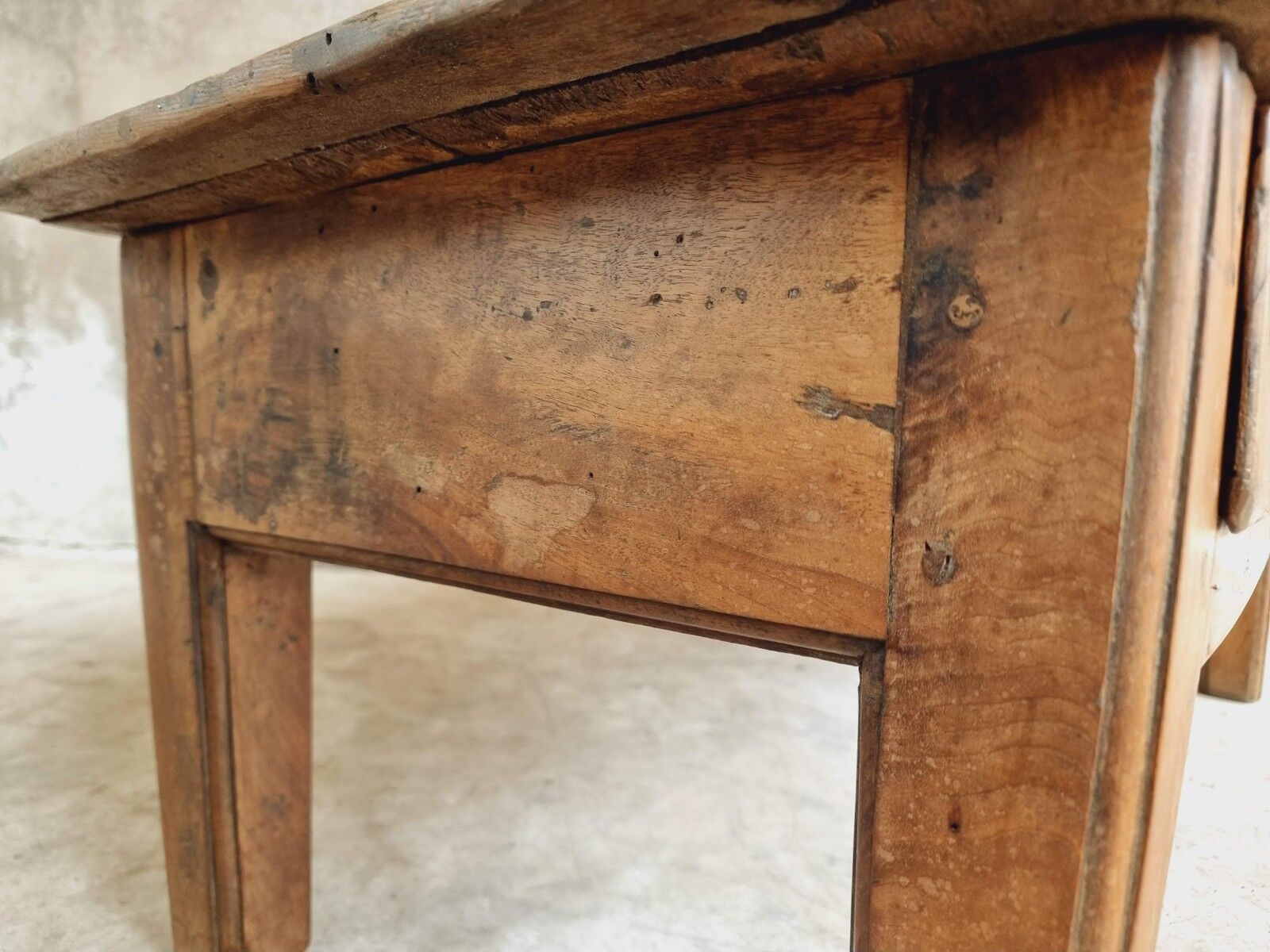 Antique coffee table TV furniture 19th century