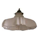 Opaline suspension luminaire