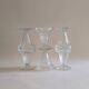 Ensemble de 6 coupes à glaces en verre