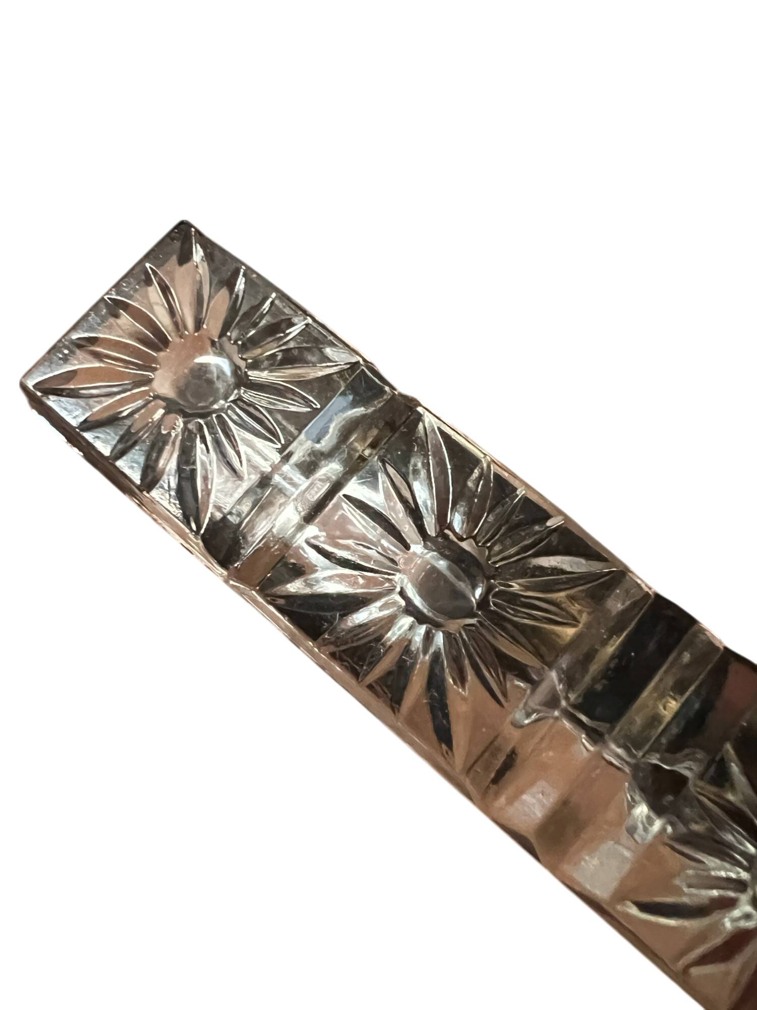 Box of 11 glass cutlery holders