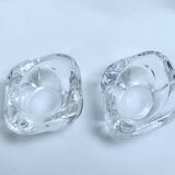 Bayel crystal candle holders