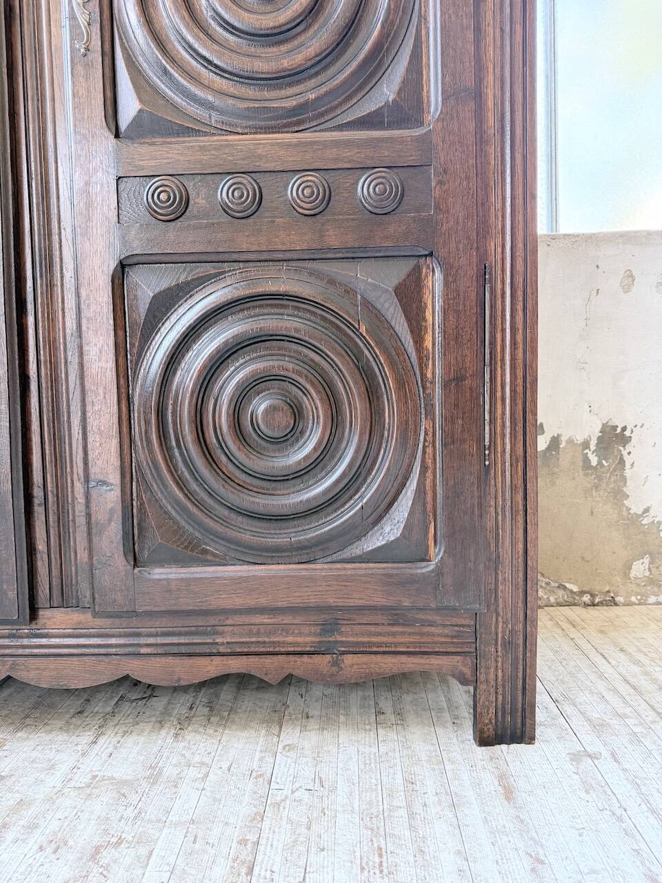 Oak wardrobe "Basque" Dudouyt
